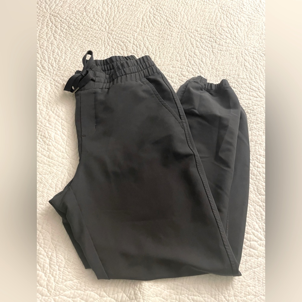 Womens Calvin Klein Jeans Black Drawstring Pant 5 pockets Size Medium